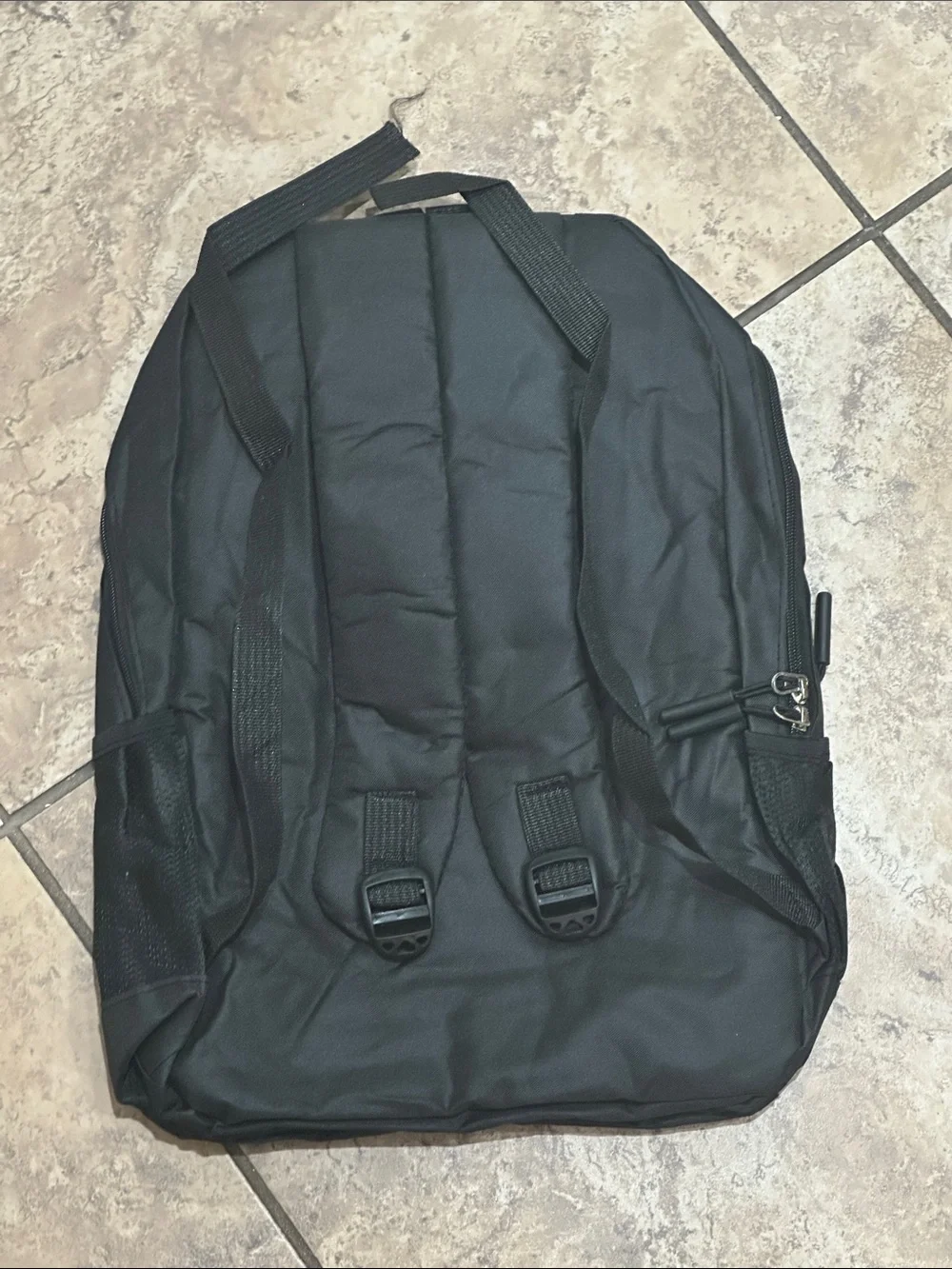 Sport Fashion Men's Black Backpack